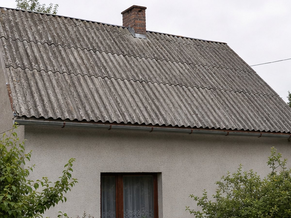 Odborná demontáž staré eternitové střechy